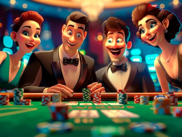 Three Card Poker Game